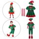 thumbnail image 1 of Ropa de elfo Hugo disfraz Navidad Cosplay Hombres 90cm Mujeres 100cm, 1 of 9