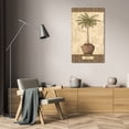 thumbnail image 3 of Charlene Audrey 19x40 Gallery Wrapped Canvas Wall Art Titled - Botanical Palm III, 3 of 4