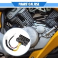 thumbnail image 2 of Unique Bargains 1 Set Motorcycle Rectifier Voltage Regulator Compatible for Arctic Cat 250 2x4 1999-2003 Durable Metal, 2 of 7