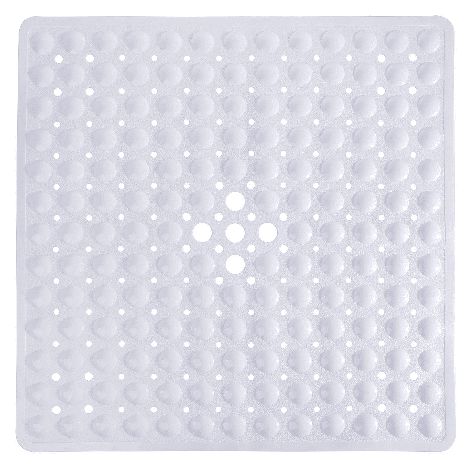 Shower Mat for Bathtub, 21 x 21 Inches Bath Tub Square Mats, NonSlip
