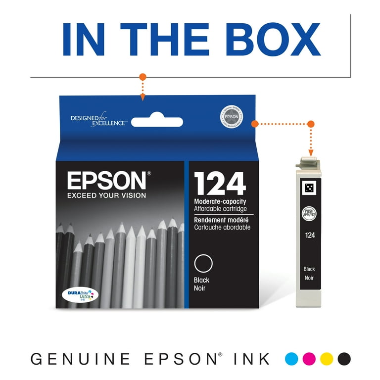 T124120-S (124) DURABrite Ultra Ink, Black T124120-S (124) DURABrite Ultra Ink, Black