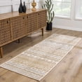thumbnail image 5 of BoutiqueRugs Alvan Traditional, Transitional Area Rug - Machine Washable - Tan, Off White - 7'10" x 10'1", 5 of 15