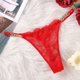 thumbnail image 1 of Victoria's Secret Lace Luxury Rhinestone Design Lencería Íntimo Sexy Encaje Cómodo Sin Costuras Panty, 1 of 4