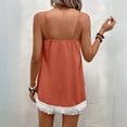 thumbnail image 6 of Pounoo Women's Two Piece Sets Spaghetti Strap Fringe Trim Cami Top and Shorts Bohemian Resort Lightweight Airy Relaxed Fit Vacation Outfits Gift, 6 of 9