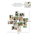 thumbnail image 3 of Homebeez 12 Slot Wall Hanging Wood Collage Picture Frame,Gallery Wall Frame Set 4*6, 3 of 6