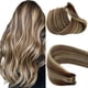 thumbnail image 1 of Extensiones de cabello para coser Cabello humano real Balayage Marrón oscuro a rubio blanqueado Paquetes de cabello para coser Paquetes de tejido de cabello humano Extensiones de cabello de trama atad, 1 of 5
