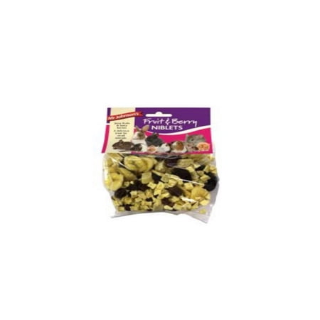 Mr Johnsons Fruit & Berry Niblets Small Animal Food 110g 1 Case