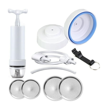 

With Sealing Cap Vacuum Jar Sealer Kitchen Soft Bottle Opener Food Storage