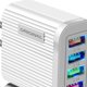 thumbnail image 5 of Cargador de teléfono móvil con 4 USB 3.1A Cabezal de carga de pared con enchufe UE/EE. UU. (Blanco EE. UU.) Hugtrwg  Nuevos Originales, 5 of 7
