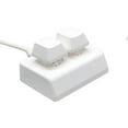 thumbnail image 3 of TISHITA 2 Key Backlit USB Wired Red Axis Gaming USB Keyboard Hot Swap Game Keyboards for White, 3 of 8
