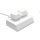 thumbnail image 3 of Teclado USB para juegos de 2 teclas con eje marrón retroiluminado, intercambiable en caliente, para audio Blanco, 3 of 9