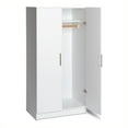 thumbnail image 2 of Bowery Hill Armoire 32" en Blanc, 2 of 3