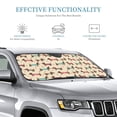 thumbnail image 2 of Bingfone Dachshund Dog Puppy Car Windshield Sunshade,Sun Foldable Sun Shield Sun Visor for Car - Small, 2 of 8