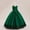 Dark Green, variant on Hauaitttt Children's Sequin Children's Dress Big Bow Dress Girl Flower Girl Dress Kids Dress Long Frocks Clothes High Low Dress for Girls Baby Valentine Dress Girl Pretty Dresses for Girls Girls