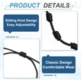 thumbnail image 3 of 10 Pcs Adjustable Cord Bracelet String, 7 Knot Good Luck Handmade Braided String Protection for Women DIY Wrist Jewelry Making, 13-26cm Long, 3 of 5