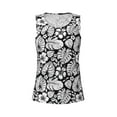 thumbnail image 6 of Sigee Tropical Leaves for Women's Workout Tank Top,Running Tank Tops,Sleeveless Gym ClothesSmall, 6 of 8