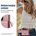 thumbnail image 2 of Mantto Crossbody Wallet Women Case for Samsung Note 20 Ultra,Credit Card Holder Phone Case with Strap,PU Leather Purse with Lanyard Bling Flip Cover for Samsung Galaxy Note 20 Ultra, Pink, 2 of 10