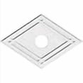 thumbnail image 3 of Ekena Millwork CMP32X21DD-05000 5 in. ID x 11.25 in. Rectangle Diamond Architectural Grade PVC Contemporary Ceiling Medallion, 3 of 3