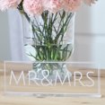 thumbnail image 1 of Coofit Wedding Sign Decorative Acrylic Mr & Mrs Sign Wedding Letters Sign Table Decorations for Wedding, 1 of 8