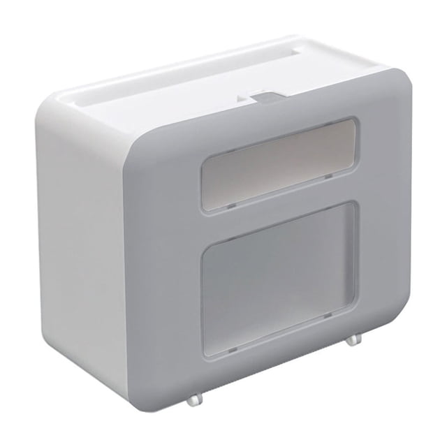 Yhmxh Wall-Mounted Layer Tissue Box For Home Decor - Modern Sturdy Plastic Tissue Container - For Bathroom Kitchen And Office Kitchen Utensils Set Kitchen Essentials Home and Kitchen Kitchen Tools