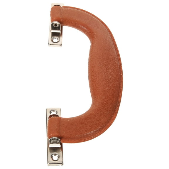 OFFIGAM Wear Resistant Brown Plastic Suitcase Handle Grip Replacement for Luggage Use