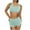 Green Bikini Tankini Clearance, variant on Bikini Sets for Women 2-Piece Swimsuit Seamless Yoga Sports Bra Wire-Free Padded Built-In-Bra and Side String Boy Shorts Bathing Suits Summer Holiday Swimwear