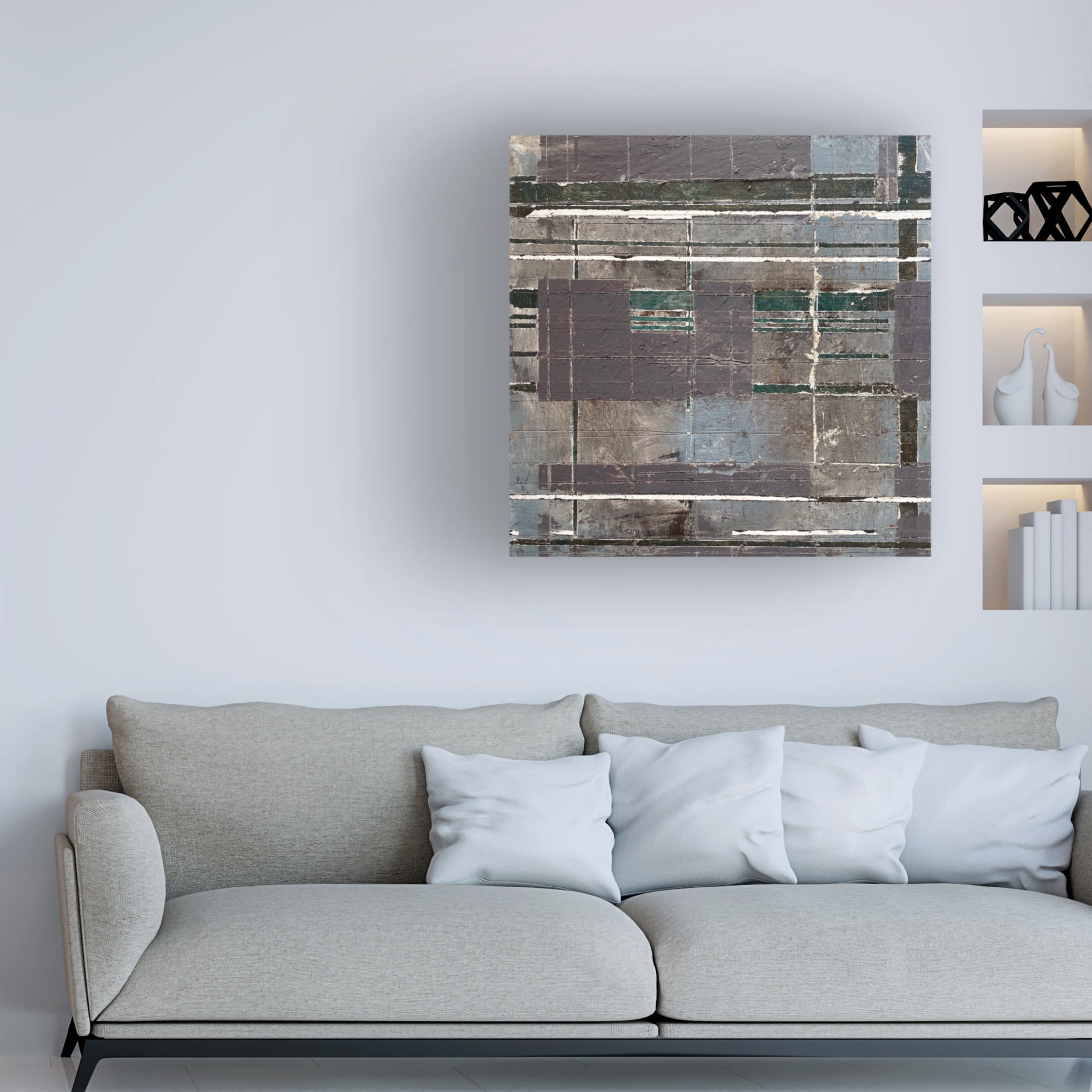 Trademark Fine Art Erin McGee Ferrell Night City Lights I Canvas Wall Art