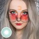 thumbnail image 1 of AMARA Colorful Contact Lenses BrazilGirl Series Eye 1 Pair of 12 Colors Decoration Lenses Yearly Comestics Gao Jinjia unisex, 1 of 2