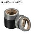 thumbnail image 3 of Uxcell 26Ft Tennis Racket Badminton Racquet Grip Finishing Tapes, Grey/Black 8 Pack, 3 of 6