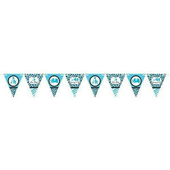 Sweet Safari Boy Pennant Banner Kit (1ct)
