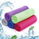 thumbnail image 1 of Toalla refrescante, paquete de 4 toallas frescas de microfibra de alivio instantáneo, envoltura para el cuello, trapos/bufanda helados para deportes, gimnasio, fitness, camping, ciclismo, senderismo,, 1 of 7