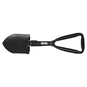 SOG Entrenching Tool F08-N - Folding Shovel, High Carbon Steel Handle, Nylon Carry Case, Powder Coat Finish