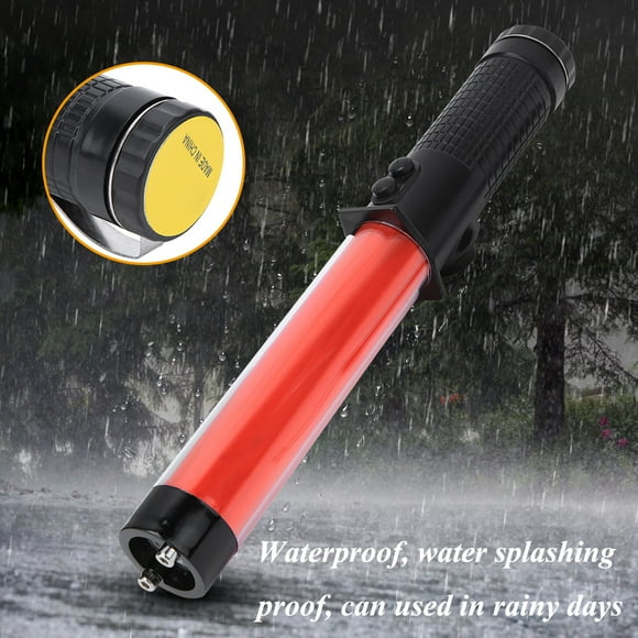 Lampe d'Avertissement d'Urgence Rouge avec Son, Ampoules LED pour Signalisation de Sécurité Routière