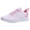 Pink, variant on Yindaity Womens Slip On Walking Shoes Tennis Shoes Non Slip Running Shoes Lightweight Workout Shoes Breathable Cushioning Fashion Sneakers Purple,7