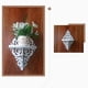 thumbnail image 2 of Elegant White Wood Storage Rack for Home or Office with Modern Design and Easy Installation, 23*37.5*14.5cm, 2 of 2