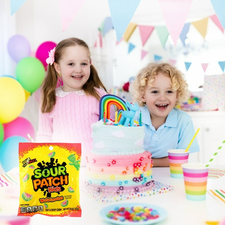 Sour Patch Kids Watermelon Candy Soft Chewy Cute Fun Shaped