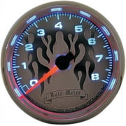 Auto Meter 2 5/8in. Electronic Tachometer, Flame Face