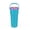 Turquoise, variant on Zak Designs Sutton Travel Tumbler for On the Go, 30oz Stainless Steel with Vacuum Insulation, Straw Spout, Carry Handle for Cold Drinks (Turquoise)