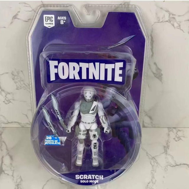 2025 Fortnite Victory Royale Series Renegade Shadow Skull Trooper Ex fuegos artificiales líder del equipo figuras de acción juegos coleccionables juguetes para niños