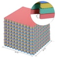 thumbnail image 4 of 54 Pieces of EVA Foam Sports Mats, Children Play Rugs Non Slip, Multi Color, 4 of 8