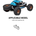 thumbnail image 2 of Vogacara Eje delantero y trasero RCGOFFLOW, eje CVD de rendimiento estable, eje CVD delantero y trasero Rc para todoterreno 1/10 LSOi Lasernut Kits de construcción modelo, 2 of 6