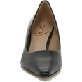 thumbnail image 2 of Sam Edelman Bianka Black Pointed Toe Kitten Heel Slip On Fashion Wide Pumps (Black, 8.5), 2 of 6