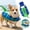 A, variant on Cute Shark Dog Life Jacket for Small Medium Large Dogs, Safety Life Vest with Front Chin Float and Rescue Handle High Buoyancy Puppy Floating Swim Vest