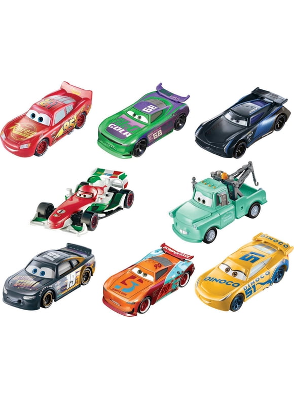 Disney and Pixar Cars Color Changers 1:55 Scale Toy Cars, Transform with Water (Styles May Vary)