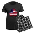 thumbnail image 5 of CafePress - American Shamrock' Women's Dark Pajamas - Women's Short Sleeve Print T-Shirt and Pants Dark Cotton Pajama Set, 5 of 7