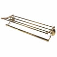 thumbnail image 7 of Classic Traditional Wall Mounted Towel Rack, Polished Brass, 7 of 7