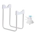 thumbnail image 3 of deevoka Barreled Water Rack with Water Spout Water Jug Rack for Hiking Outdoor Floor Height 37CM white, 3 of 9