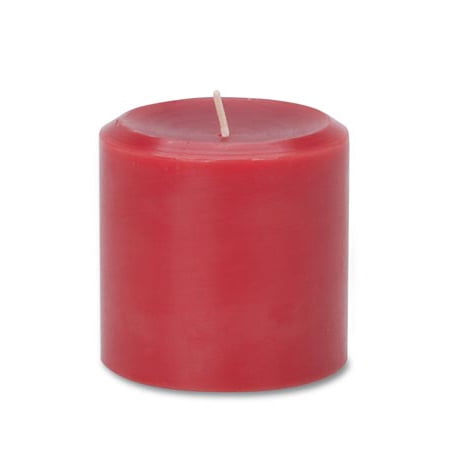 Cinnamon Scented Pillar Candle: 2.8 x 2.8 inches