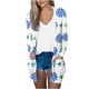 thumbnail image 2 of Puntoco Mujer Abrigo Moda Mujer Estampado Suelto Manga Larga Cardigan Abrigo Blusa Navidad Liquidación Puntoco Puntoco-4070, 2 of 7