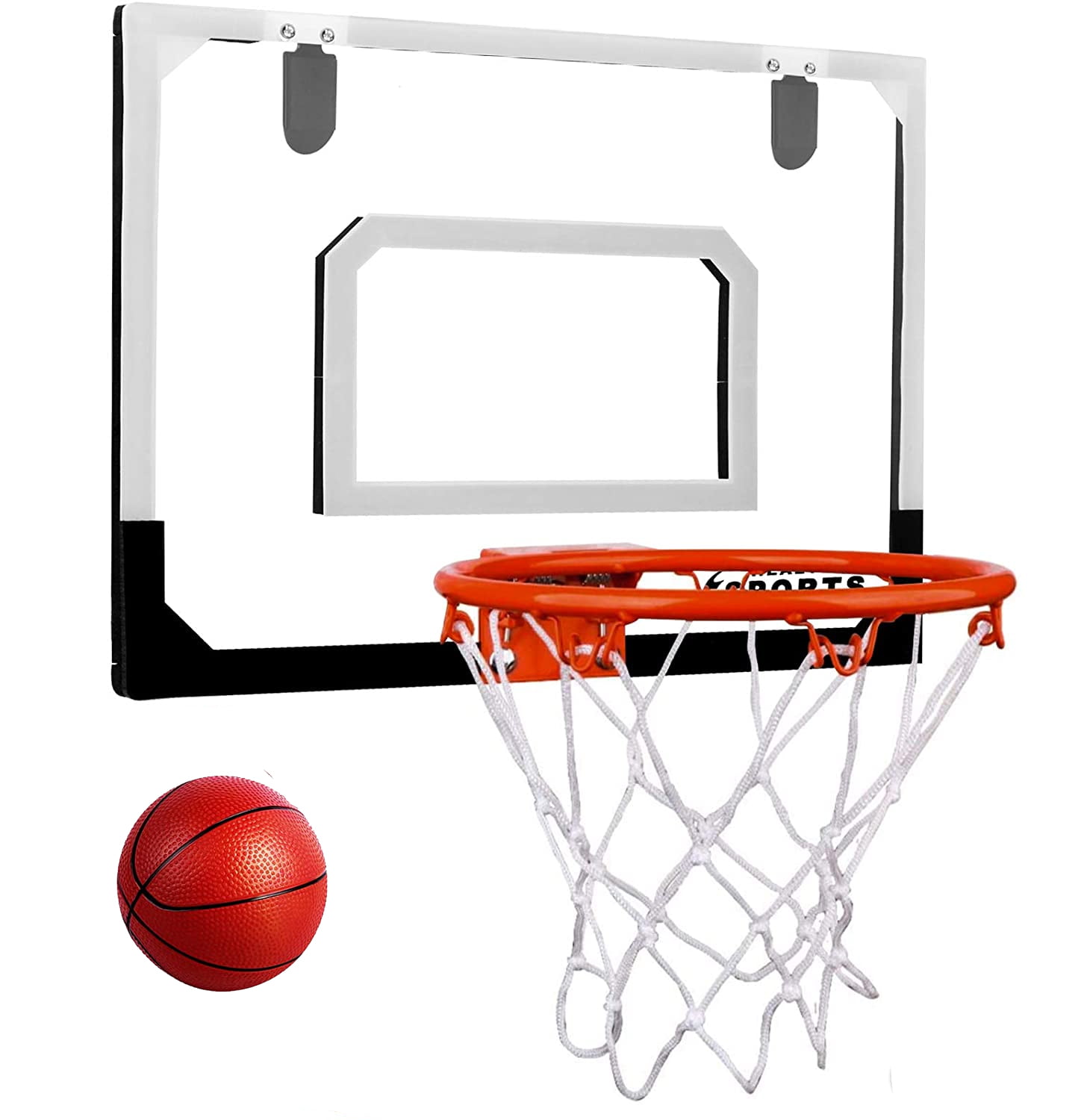 Indoor Mini Basketball Hoop and Balls 16x12 Basketball Hoop for Door Set Indoor Mini Basketball Game for Kids 